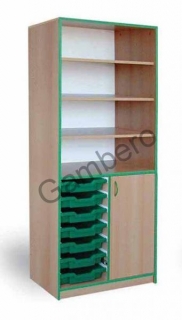 Skříň kombinovaná s 1 boxem